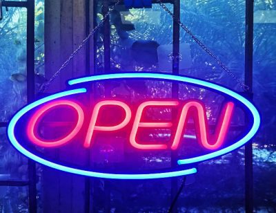 LED tube signs are a great way to show people your business is open in Louisville, KY.