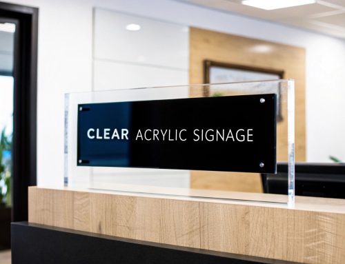 A Guide to Clear Acrylic Signage for Your Business